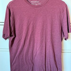 Banana Republic ECO Men's Maroon T-Shirt